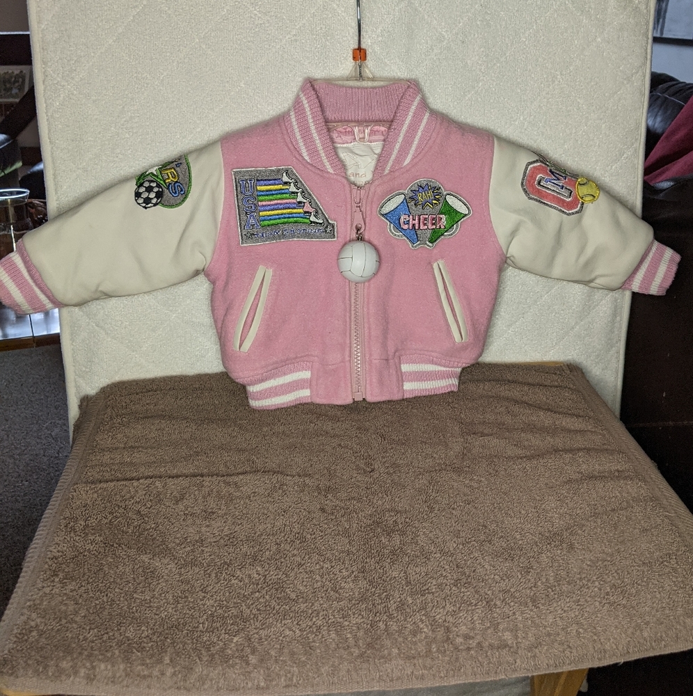 Fubu Up and Away Varsity Jacket zip 12M